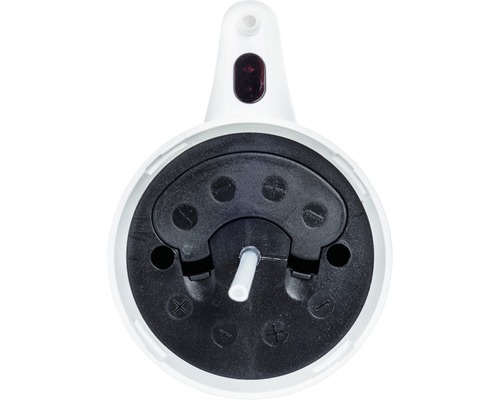 Face inférieure d''un distributeur de savon mural