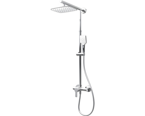 Colonne de douche avec mitigeur Schulte Classic carré White Style D96214 02