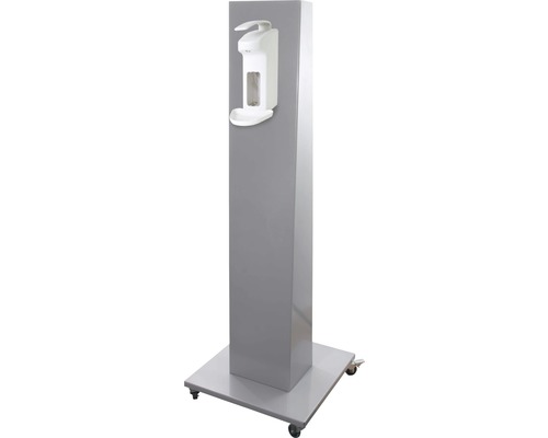 Hygienestation Desinfektionsständer Kompakt 140 cm inkl. 1 l Desinfektionsspender