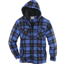 Veste de bûcheron avec capuche et fermeture éclair