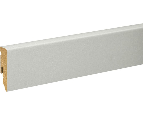 Plinthe gris fenêtre plaxée FU062L 15x58x2400 mm