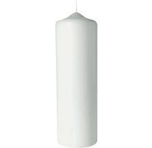 Weisse Stumpenkerze