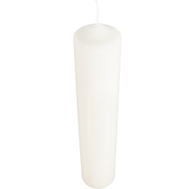 Weisse Stumpenkerze