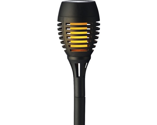 Solarlampe in Fackeloptik für den Aussenbereich