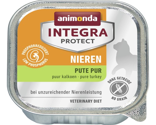 Pâtée pour chats animonda Protect reins dinde pur 100 g