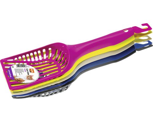 Pelle pour litière KARLIE 26,5 x 10,1 cm choix de couleurs aléatoire Pelle pour litière KARLIE 26,5 x 10,1 cm choix de couleurs aléatoire