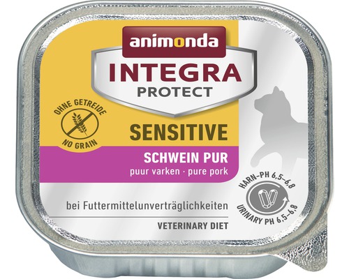 Pâtée pour chats animonda Protect Sensitive porc 100 g