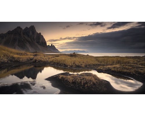 Giclée Leinwandbild Morningrise 60x120 cm