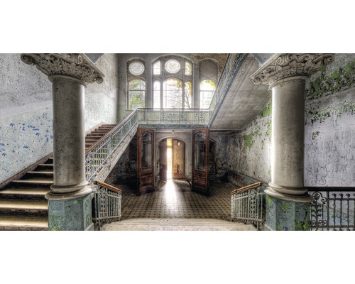 Giclée Leinwandbild Mystic Corridor 100x200 cm