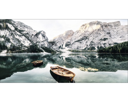 Giclée Leinwandbild Wildsee III 100x200 cm