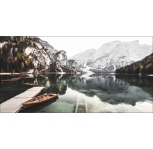 Giclée Leinwandbild Wildsee VIII 100x200 cm