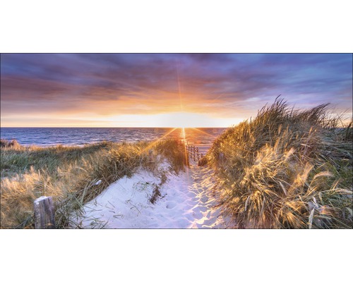 Giclée Leinwandbild Sundown 80x160 cm