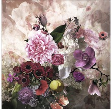 Blumenarrangement mit Rosen, Anemonen, Orchideen und Tulpen