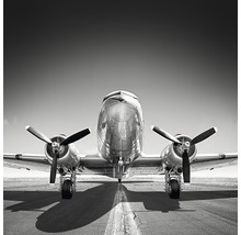Giclée Leinwandbild Plane I 100x100 cm