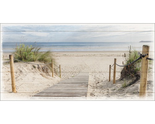 Giclée Leinwandbild Sea 100x200 cm