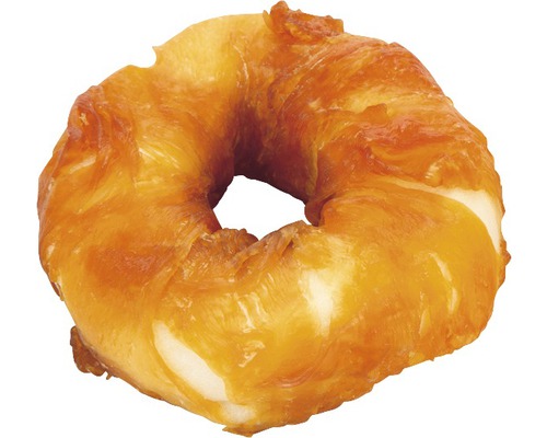 Hundekauartikel in Donutform