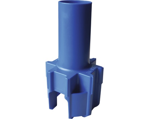 Filtre de tuyau de descente bleu en plastique