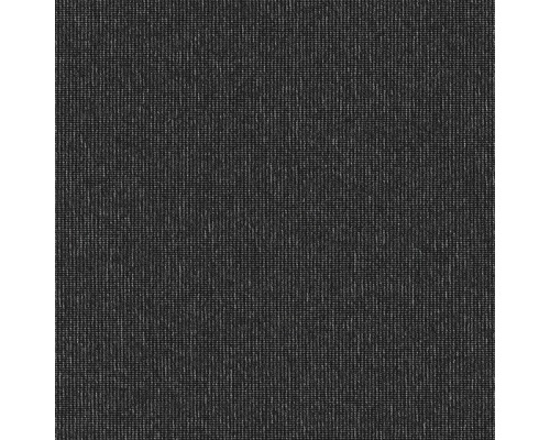 Nahaufnahme einer schwarzen Vinyltapete mit feiner Textur