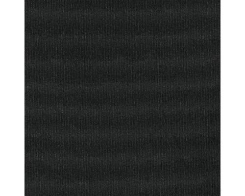 Strukturierte, schwarze Stoffoberfläche als Hintergrund.