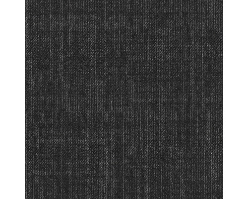 Nahaufnahme eines schwarzen Teppichs.