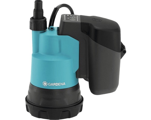 Pompes immergées à eau claire sans fil GARDENA P4A 2000/2 18 V, sans batterie ni chargeur Pompes immergées à eau claire sans fil GARDENA P4A 2000/2 18 V, sans batterie ni chargeur
