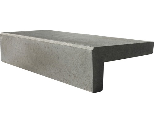 Beton Winkelstufe grau 78 x 18 x 32 cm