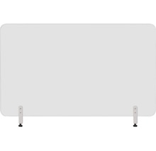 Cloison de protection hygiénique en verre pour la table sans cadre 120x90 cm