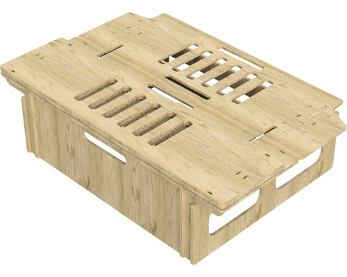 Système de lit arrière Buildify Campingbox Marinus pour Volkswagen et autres 1800x1500x415 mm (Lxlxh) (sans matériel de montage et de fixation)-0