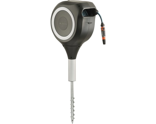 Gardena Schlauchbox mit Erdspieß zur Gartenbewässerung