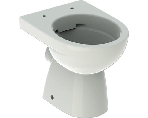 Stand-WC GEBERIT Renova Tiefspüler ohne Spülrand Wassersparend weiß ohne WC-Sitz 500480012-0