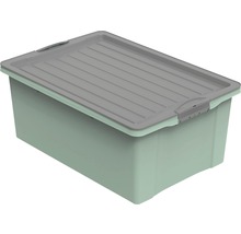 Boîte de rangement en plastique avec couvercle