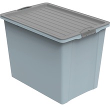 Boîte de rangement en plastique avec couvercle