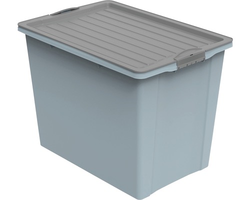 Stapelbox mit Rollen Compact Eco DIN A3 70l blau