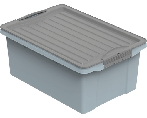 Boîte à empiler Compact Eco DIN A4 13l bleu