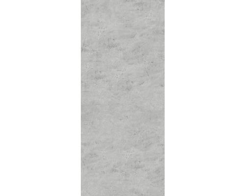 Papier peint imitation béton gris.