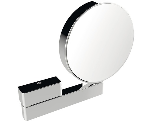 Miroir de maquillage Emco prime 3/7 fois Ø 202 mm bras articulé chrome 109500117