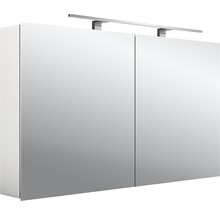 LED Spiegelschrank mee AP 120 cm 2-türig