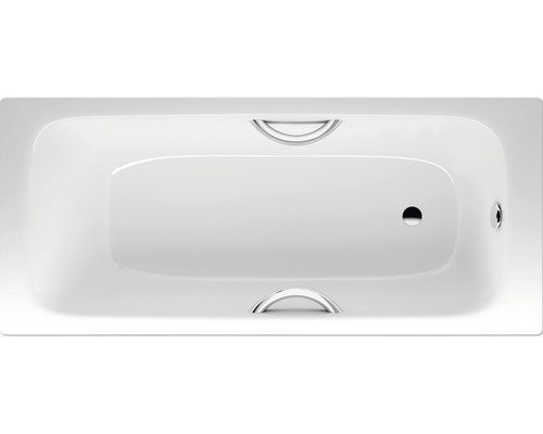 Baignoire KALDEWEI CAYONO STAR 754 70 x 160 cm blanc alpin brillant 275400010001 Baignoire avec poignées et bonde