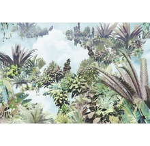 Papier peint photo jungle avec différentes plantes