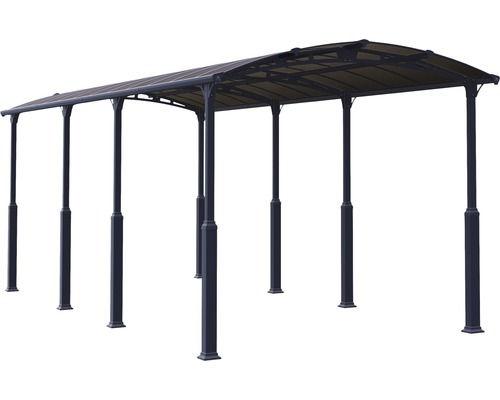 Überdachung mit mehreren Stützen