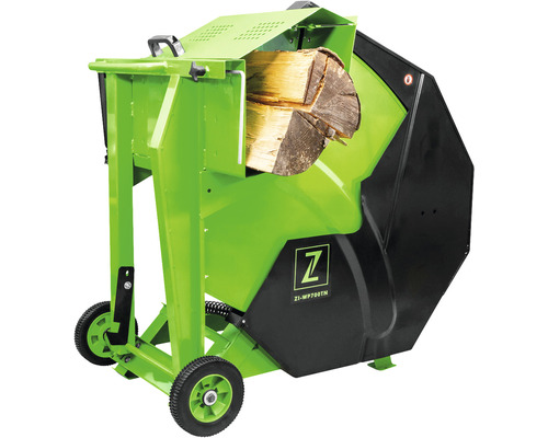 Holzspalter mit Holzscheit