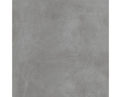 Carrelage sol et mur en grès cérame fin Cementine 60 x 60 x 0,9 cm gris mat R10B Surface de carreaux aspect béton gris