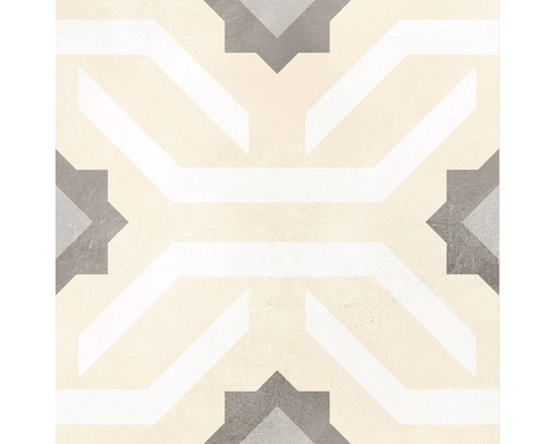 Dekorative Fliese mit geometrischem Muster