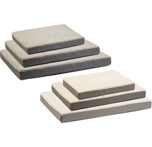 Lit-matelas pour chien beeztees Memory Foam Zira 100 x 70 x 9 cm beige