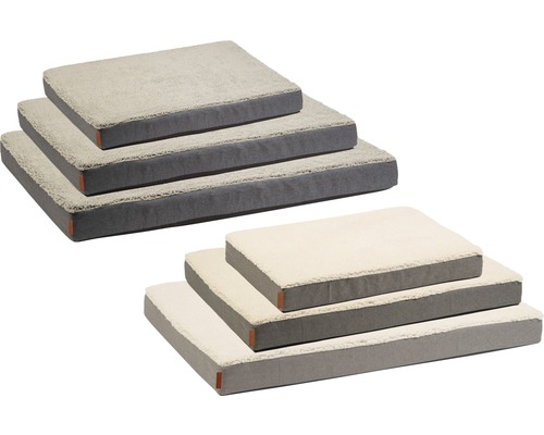 Verschieden grosse Hundebetten aus Textil