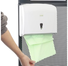 Distributeur d'essuis-mains pour essuis-mains en papier pliage en Z-thumb-1