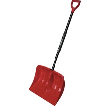 Pelle à neige avec poignée en D et manche noir