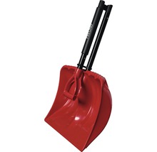 Pelle à neige Freund avec poignée en D et manche télescopique