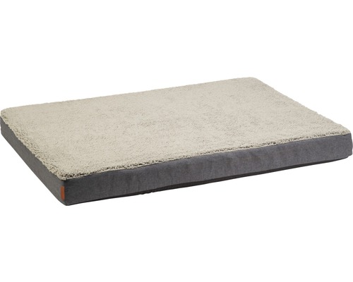 Lit-matelas pour chien beeztees Memory Foam Zira 120 x 80 x 10 cm gris