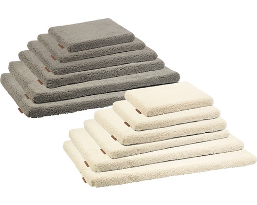 Paniers carrés en tissu pour chiens de différentes tailles